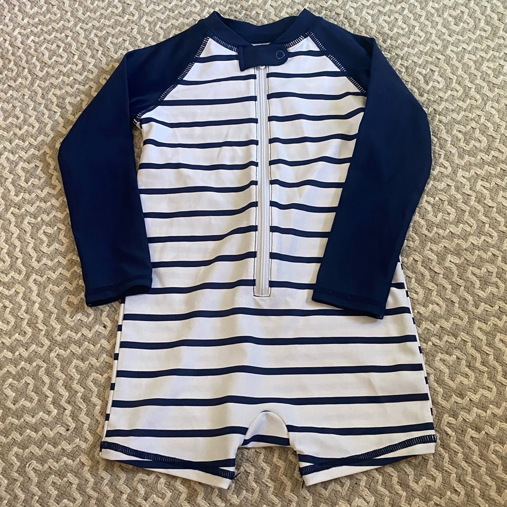 Tucker + Tate - long sleeve swim suit - 18 Months - EUC